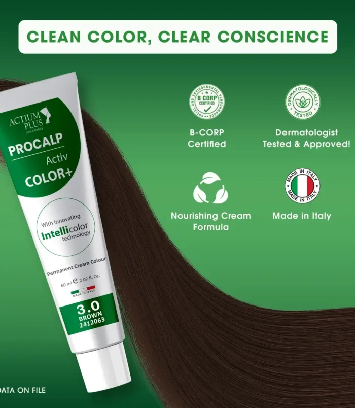 PROCALP_ACTIV_COLOR_3.0_BROWN_KIT_-_10_USP_CERTIFICATION PROCALP_ACTIV_COLOR_3.0_BROWN_KIT_-_10_USP_CERTIFICATION