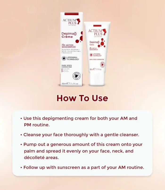 actium-plus-depimax-creme-application actium-plus-depimax-creme-application